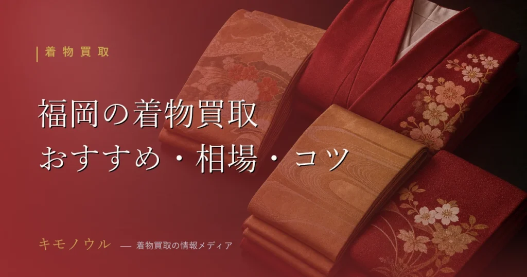 福岡の着物買取おすすめと相場を博多・天神エリアで比較